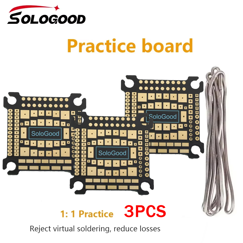 Fpv Drone Tool Kit - SoloGood Lehimleme Pratik Tahtası 30.5*30.5mm 1:1